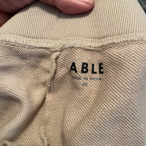 ABLE Louisa joggers sweatpants NWOT 2X - Picture 4 of 5